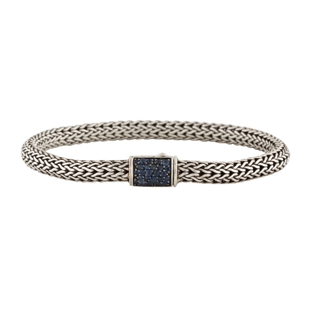 John hardy diamond & sapphire reversible 💎 bracelet